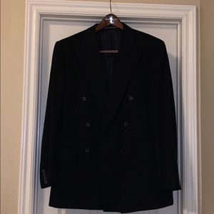 Pure cashmere  Double Breasted Suit Coat